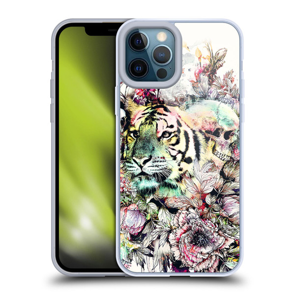 Riza Peker Animals Tiger Soft Gel Case for Apple iPhone 12 Pro Max