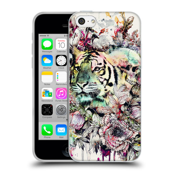 Riza Peker Animals Tiger Soft Gel Case for Apple iPhone 5c