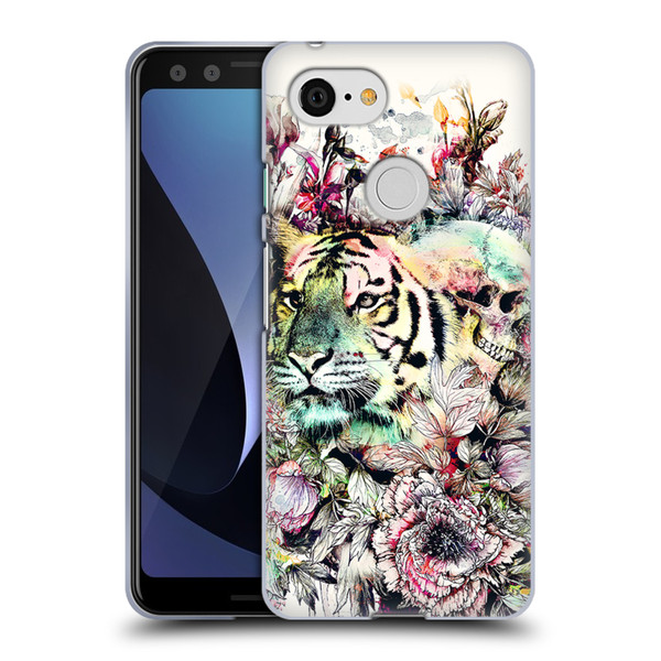 Riza Peker Animals Tiger Soft Gel Case for Google Pixel 3