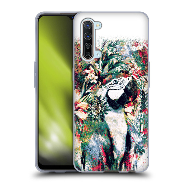 Riza Peker Animals Parrot Soft Gel Case for OPPO Find X2 Lite 5G