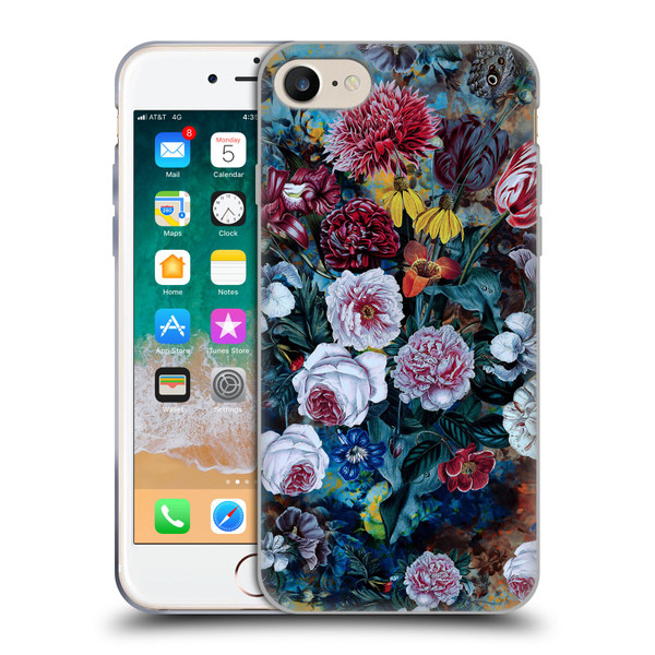 Riza Peker Florals Full Bloom Soft Gel Case for Apple iPhone 7 / 8 / SE 2020 & 2022