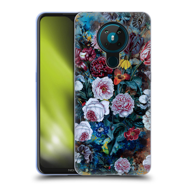 Riza Peker Florals Full Bloom Soft Gel Case for Nokia 5.3