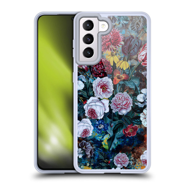 Riza Peker Florals Full Bloom Soft Gel Case for Samsung Galaxy S21 5G