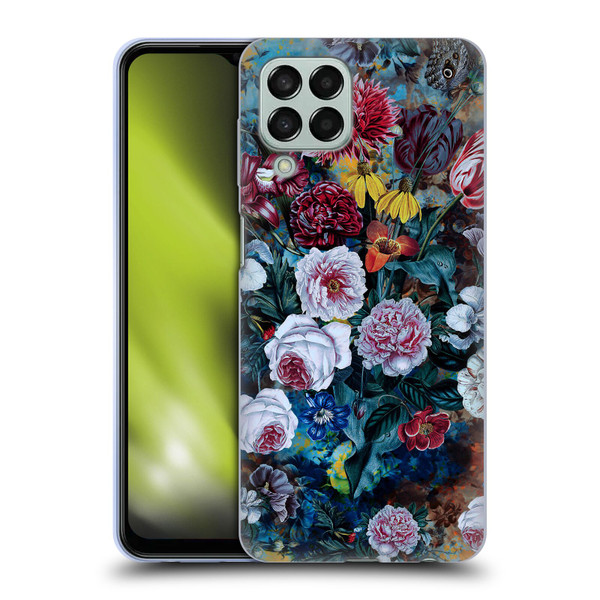 Riza Peker Florals Full Bloom Soft Gel Case for Samsung Galaxy M33 (2022)