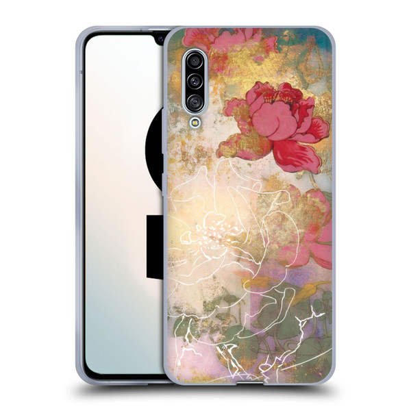 Aimee Stewart Smokey Floral Midsummer Soft Gel Case for Samsung Galaxy A90 5G (2019)