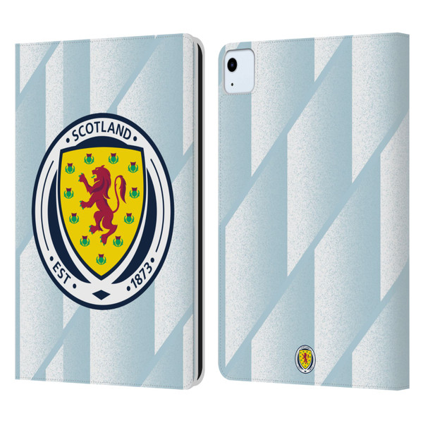 Scotland National Football Team Kits 2020-2021 Away Leather Book Wallet Case Cover For Apple iPad Air 11 2020/2022/2024