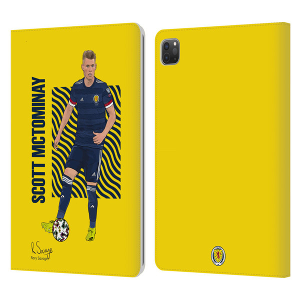 Scotland National Football Team Players Scott McTominay Leather Book Wallet Case Cover For Apple iPad Pro 11 2020 / 2021 / 2022
