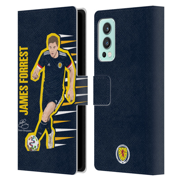 Scotland National Football Team Players James Forrest Leather Book Wallet Case Cover For OnePlus Nord 2 5G