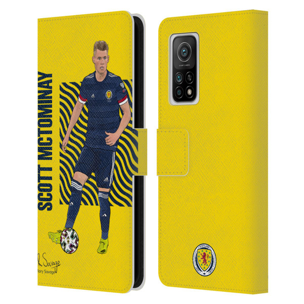 Scotland National Football Team Players Scott McTominay Leather Book Wallet Case Cover For Xiaomi Mi 10T 5G