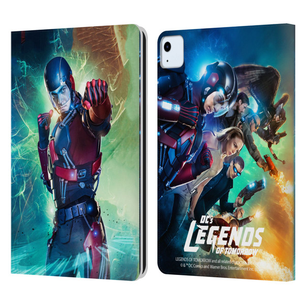 Legends Of Tomorrow Graphics Atom Leather Book Wallet Case Cover For Apple iPad Air 2020 / 2022