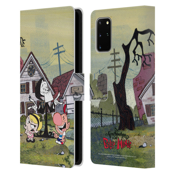 The Grim Adventures of Billy & Mandy Graphics Poster Leather Book Wallet Case Cover For Samsung Galaxy S20+ / S20+ 5G