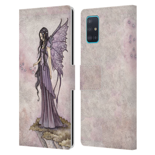 Amy Brown Magical Fairies I Will Return As Stars Fairy Leather Book Wallet Case Cover For Samsung Galaxy A51 (2019)
