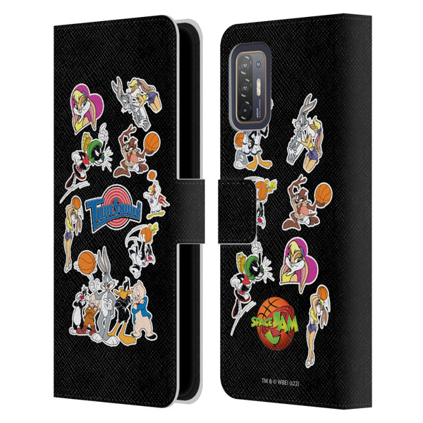 Space Jam (1996) Graphics Tune Squad Leather Book Wallet Case Cover For HTC Desire 21 Pro 5G