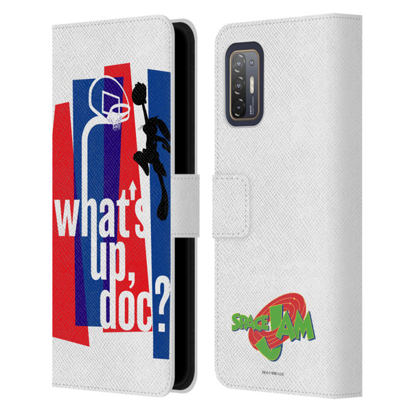 Space Jam (1996) Graphics What's Up Doc? Leather Book Wallet Case Cover For HTC Desire 21 Pro 5G