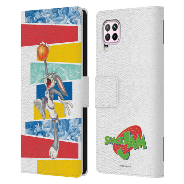 Space Jam (1996) Graphics Bugs Bunny Leather Book Wallet Case Cover For Huawei Nova 6 SE / P40 Lite