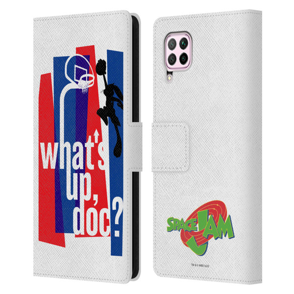 Space Jam (1996) Graphics What's Up Doc? Leather Book Wallet Case Cover For Huawei Nova 6 SE / P40 Lite
