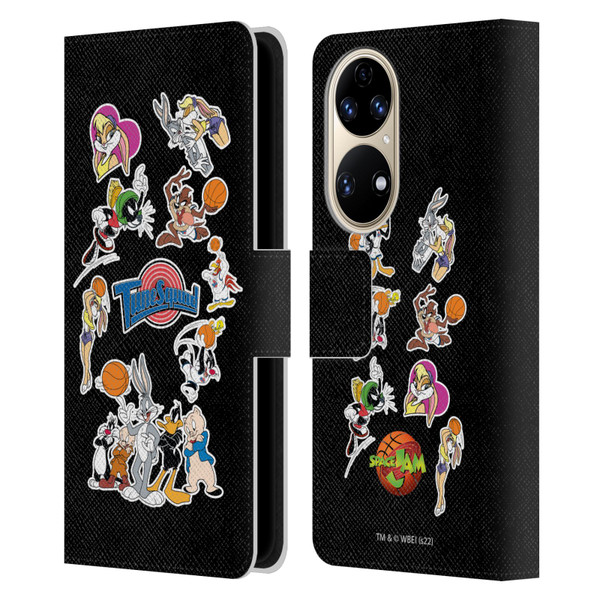 Space Jam (1996) Graphics Tune Squad Leather Book Wallet Case Cover For Huawei P50