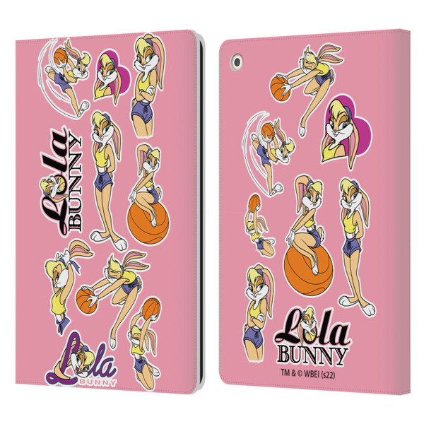 Space Jam (1996) Graphics Lola Bunny Leather Book Wallet Case Cover For Apple iPad 10.2 2019/2020/2021