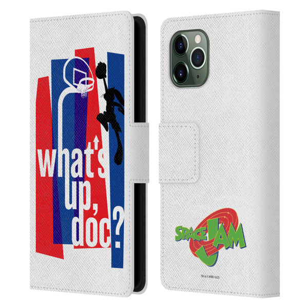 Space Jam (1996) Graphics What's Up Doc? Leather Book Wallet Case Cover For Apple iPhone 11 Pro