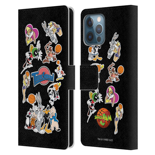 Space Jam (1996) Graphics Tune Squad Leather Book Wallet Case Cover For Apple iPhone 12 Pro Max