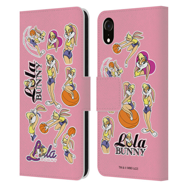 Space Jam (1996) Graphics Lola Bunny Leather Book Wallet Case Cover For Apple iPhone XR
