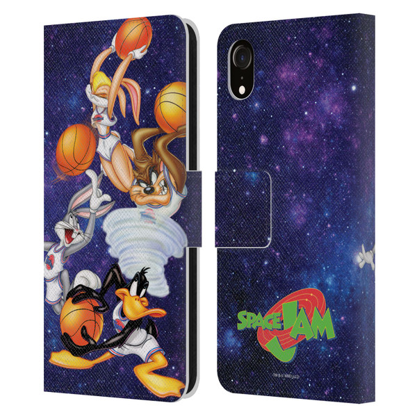 Space Jam (1996) Graphics Poster Leather Book Wallet Case Cover For Apple iPhone XR