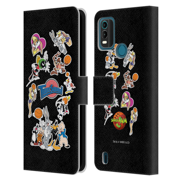 Space Jam (1996) Graphics Tune Squad Leather Book Wallet Case Cover For Nokia G11 Plus