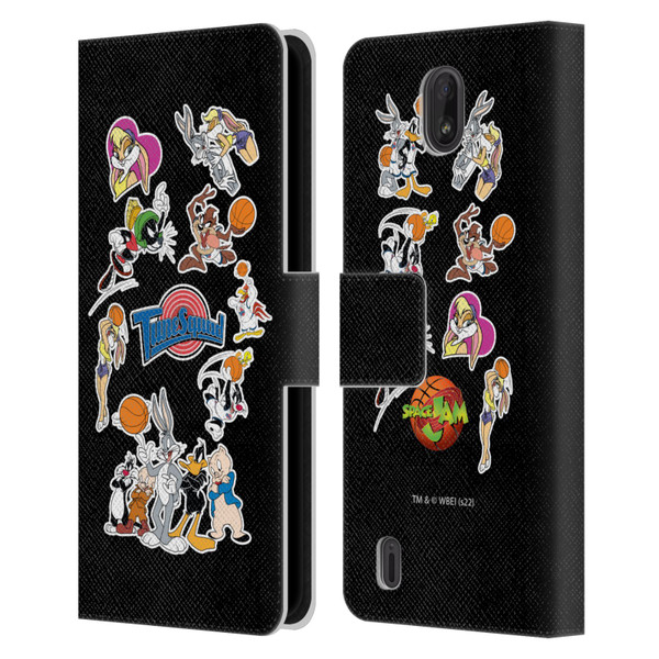 Space Jam (1996) Graphics Tune Squad Leather Book Wallet Case Cover For Nokia C01 Plus/C1 2nd Edition