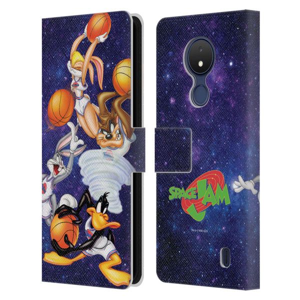 Space Jam (1996) Graphics Poster Leather Book Wallet Case Cover For Nokia C21