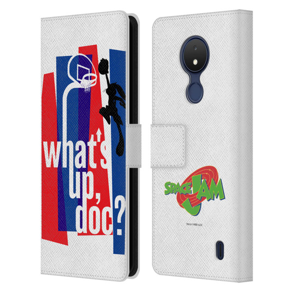 Space Jam (1996) Graphics What's Up Doc? Leather Book Wallet Case Cover For Nokia C21