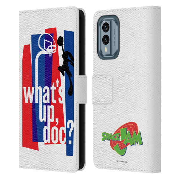 Space Jam (1996) Graphics What's Up Doc? Leather Book Wallet Case Cover For Nokia X30