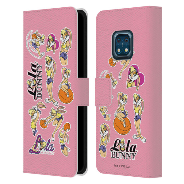 Space Jam (1996) Graphics Lola Bunny Leather Book Wallet Case Cover For Nokia XR20