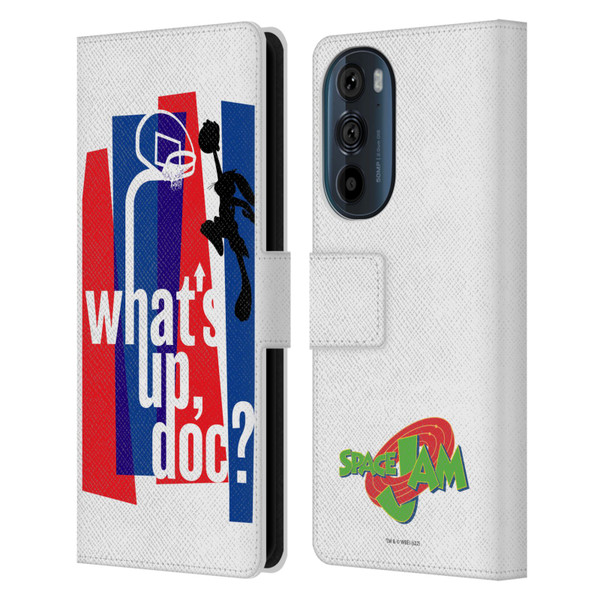 Space Jam (1996) Graphics What's Up Doc? Leather Book Wallet Case Cover For Motorola Edge 30