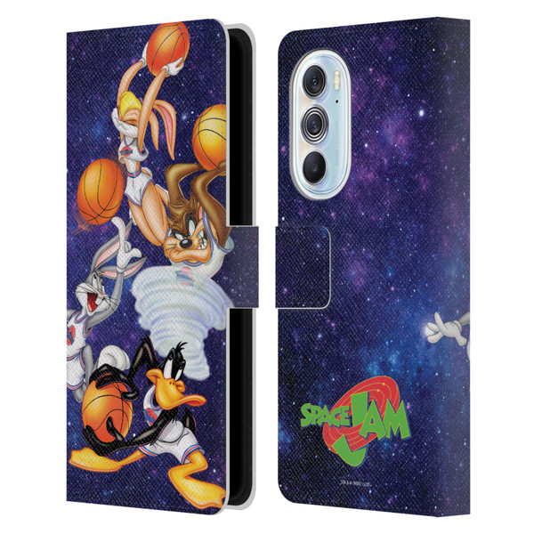 Space Jam (1996) Graphics Poster Leather Book Wallet Case Cover For Motorola Edge X30