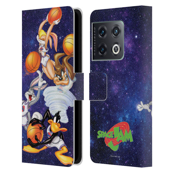 Space Jam (1996) Graphics Poster Leather Book Wallet Case Cover For OnePlus 10 Pro