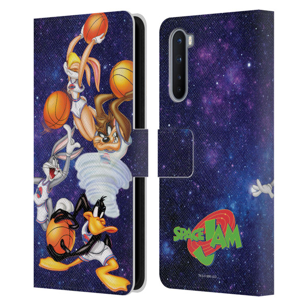Space Jam (1996) Graphics Poster Leather Book Wallet Case Cover For OnePlus Nord 5G