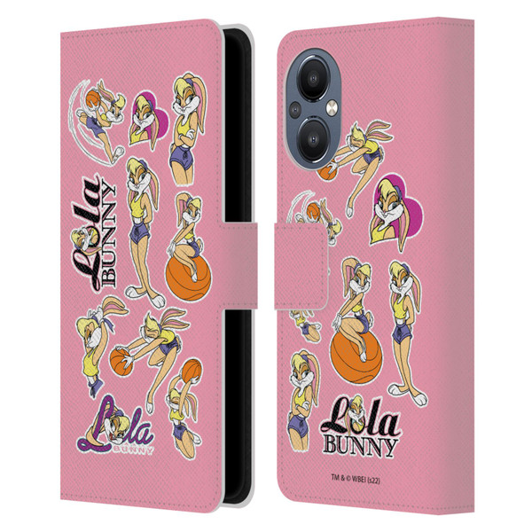 Space Jam (1996) Graphics Lola Bunny Leather Book Wallet Case Cover For OnePlus Nord N20 5G