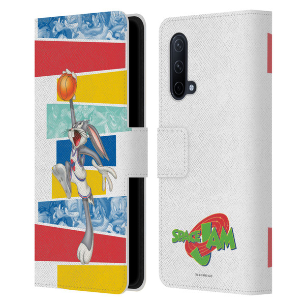 Space Jam (1996) Graphics Bugs Bunny Leather Book Wallet Case Cover For OnePlus Nord CE 5G