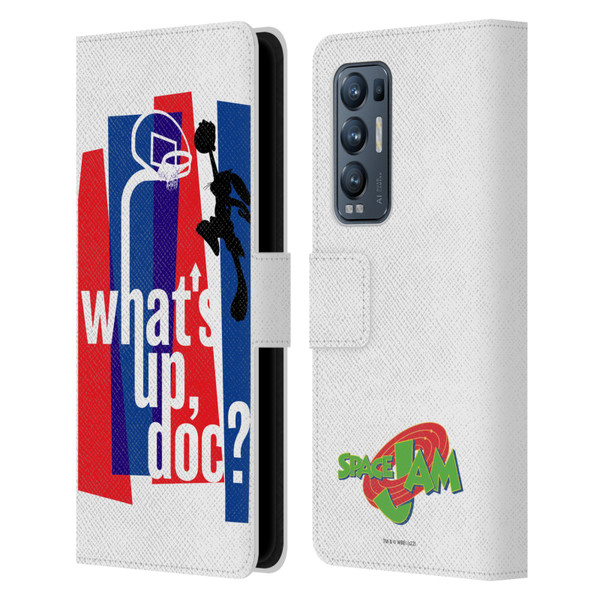 Space Jam (1996) Graphics What's Up Doc? Leather Book Wallet Case Cover For OPPO Find X3 Neo / Reno5 Pro+ 5G
