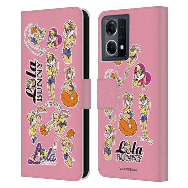 Space Jam (1996) Graphics Lola Bunny Leather Book Wallet Case Cover For OPPO Reno8 4G