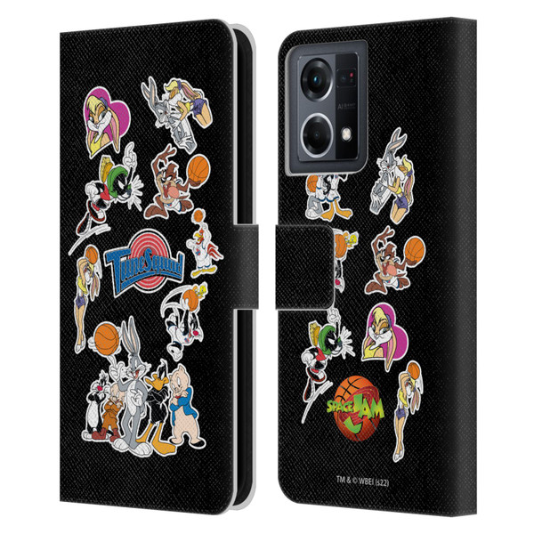 Space Jam (1996) Graphics Tune Squad Leather Book Wallet Case Cover For OPPO Reno8 4G