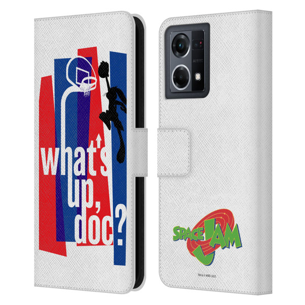 Space Jam (1996) Graphics What's Up Doc? Leather Book Wallet Case Cover For OPPO Reno8 4G