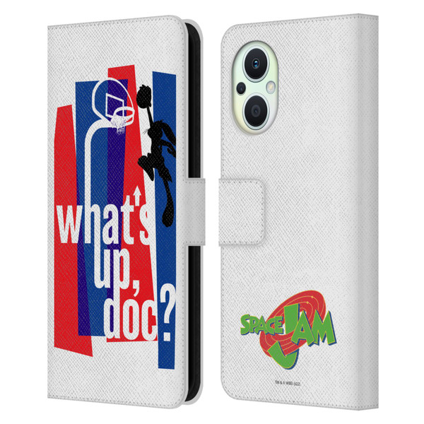 Space Jam (1996) Graphics What's Up Doc? Leather Book Wallet Case Cover For OPPO Reno8 Lite