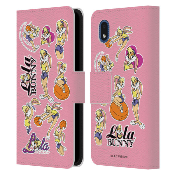 Space Jam (1996) Graphics Lola Bunny Leather Book Wallet Case Cover For Samsung Galaxy A01 Core (2020)