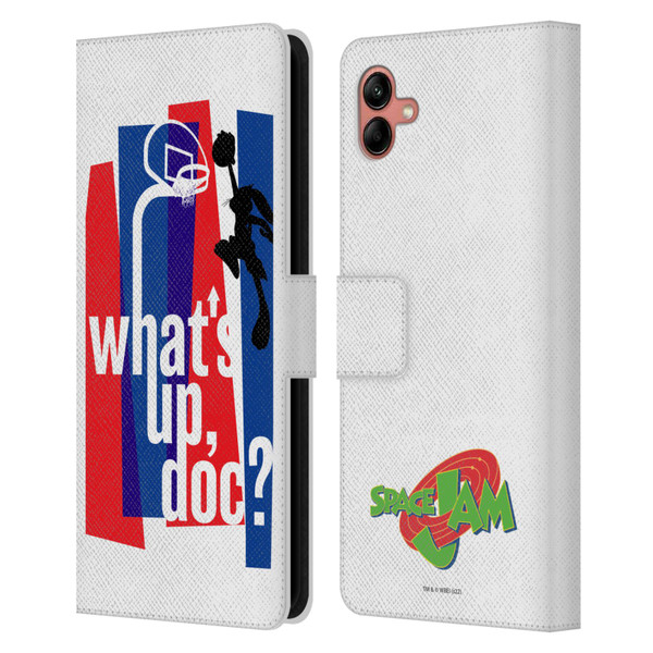 Space Jam (1996) Graphics What's Up Doc? Leather Book Wallet Case Cover For Samsung Galaxy A04 (2022)