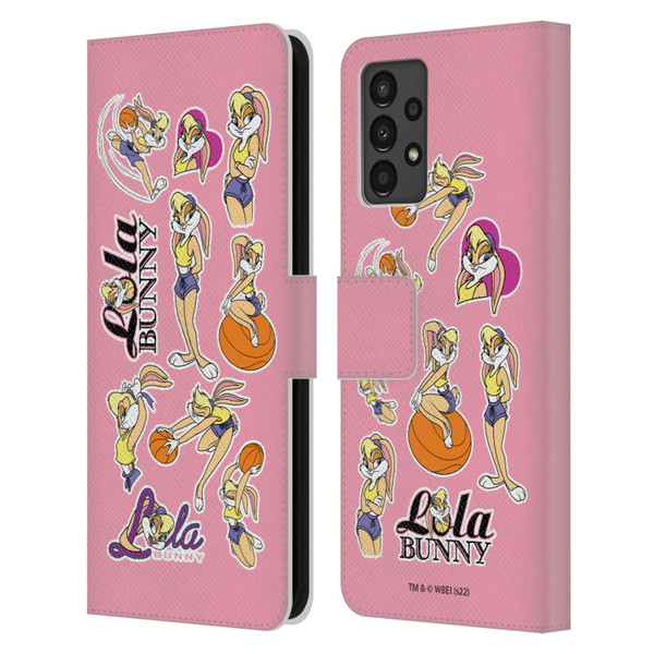 Space Jam (1996) Graphics Lola Bunny Leather Book Wallet Case Cover For Samsung Galaxy A13 (2022)