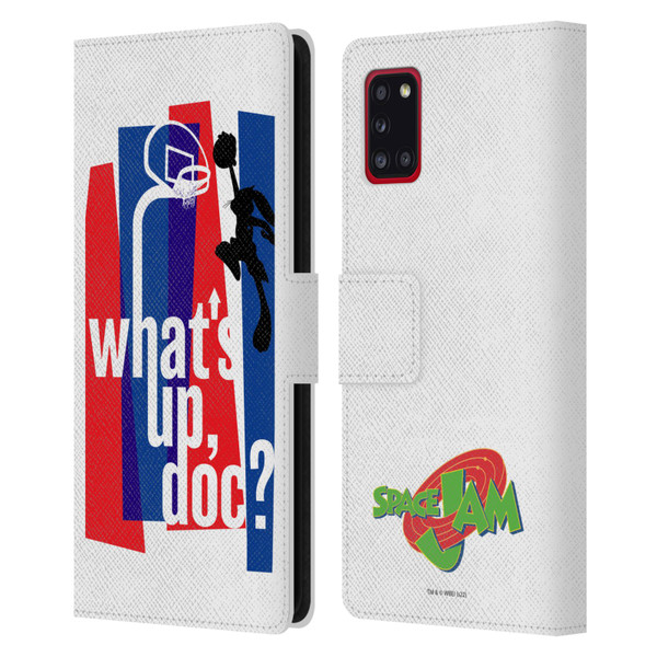 Space Jam (1996) Graphics What's Up Doc? Leather Book Wallet Case Cover For Samsung Galaxy A31 (2020)