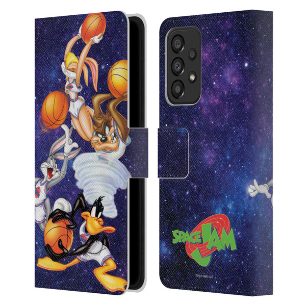 Space Jam (1996) Graphics Poster Leather Book Wallet Case Cover For Samsung Galaxy A33 5G (2022)