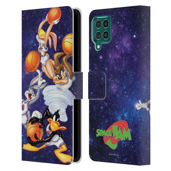 Space Jam (1996) Graphics Poster Leather Book Wallet Case Cover For Samsung Galaxy F62 (2021)