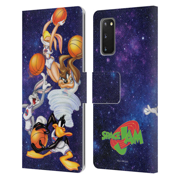 Space Jam (1996) Graphics Poster Leather Book Wallet Case Cover For Samsung Galaxy S20 / S20 5G